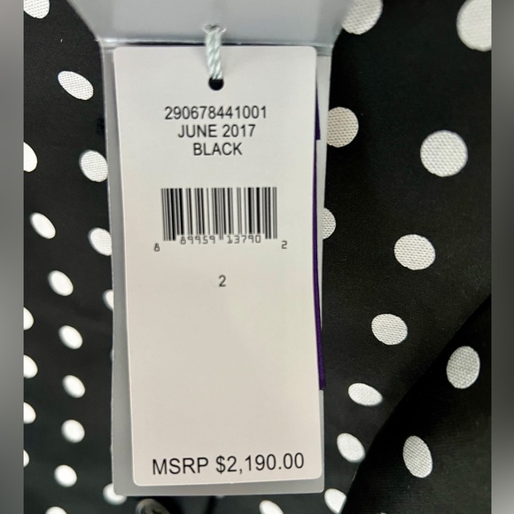 Ralph Lauren Purple Label Polka dot jacket. Size 2. NWT. - Picture 10 of 10